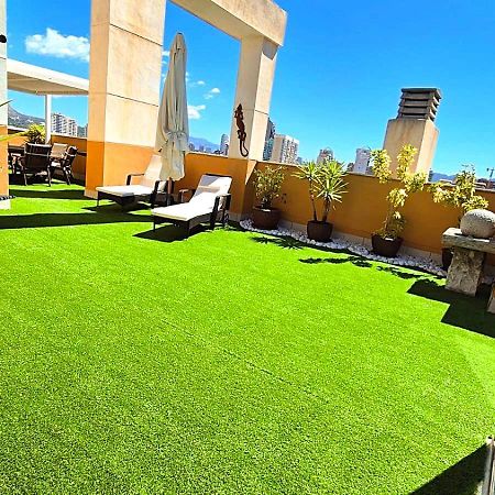 Beach Penthouse Apartment Benidorm Cala Cala de Finestrat Eksteriør bilde