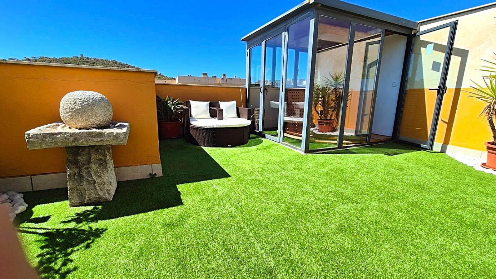 Beach Penthouse Apartment Benidorm Cala Cala de Finestrat Eksteriør bilde