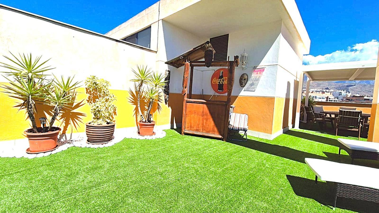 Beach Penthouse Apartment Benidorm Cala Cala de Finestrat Eksteriør bilde