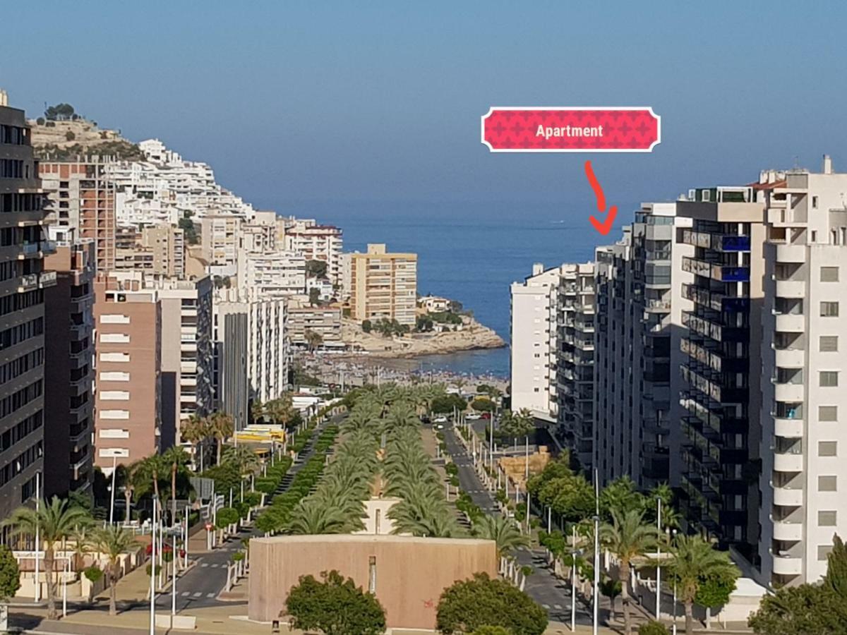 Beach Penthouse Apartment Benidorm Cala Cala de Finestrat Eksteriør bilde