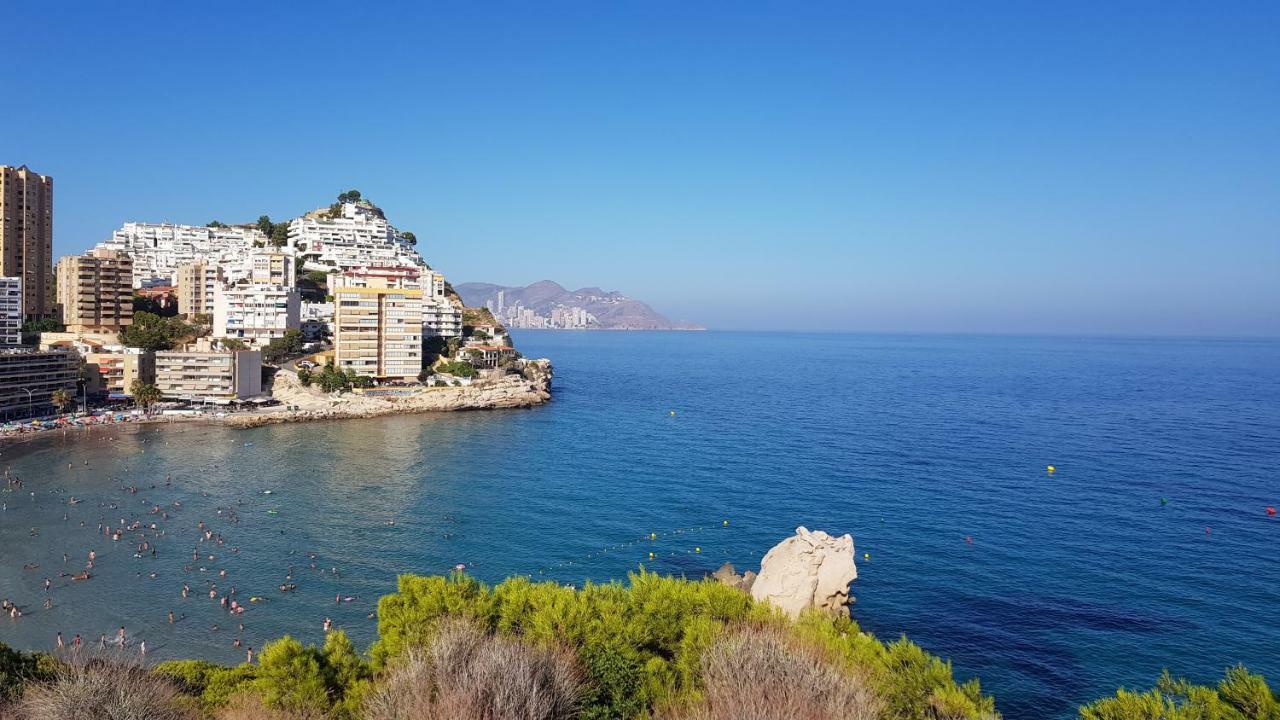 Beach Penthouse Apartment Benidorm Cala Cala de Finestrat Eksteriør bilde